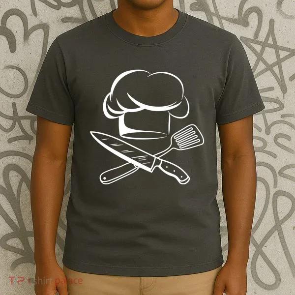 Chef Hat Culinary Sous Chef Cuisine Kitchen Chief Cook Tools T-Shirt