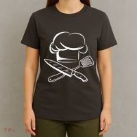 Chef Hat Culinary Sous Chef Cuisine Kitchen Chief Cook Tools T-Shirt thumb 4