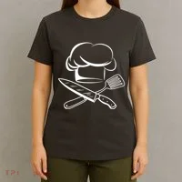 Chef Hat Culinary Sous Chef Cuisine Kitchen Chief Cook Tools T-Shirt thumb 4