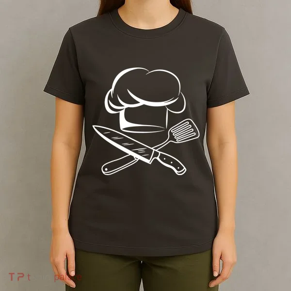 Chef Hat Culinary Sous Chef Cuisine Kitchen Chief Cook Tools T-Shirt