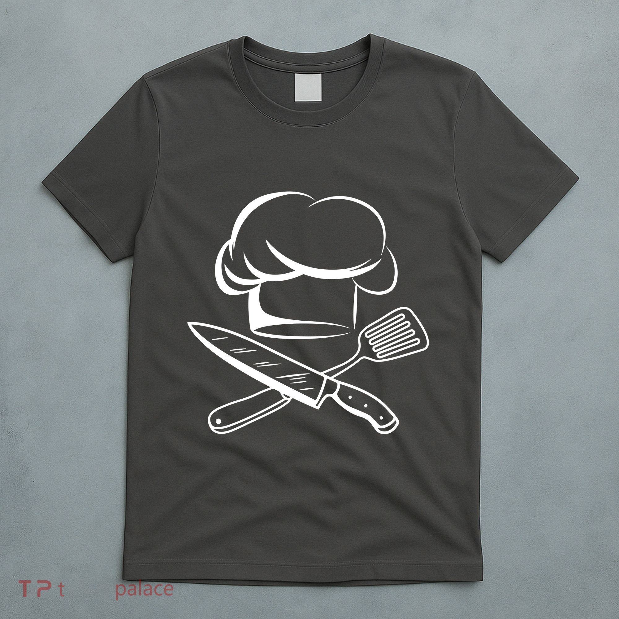 Chef Hat Culinary Sous Chef Cuisine Kitchen Chief Cook Tools T-Shirt