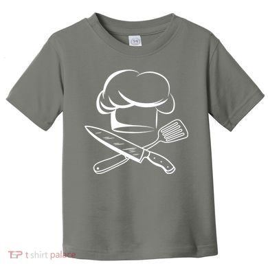 Chef Hat Culinary Sous Chef Cuisine Kitchen Chief Cook Tools Toddler T-Shirt