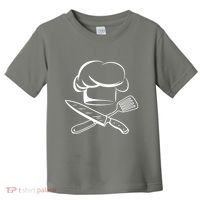 Chef Hat Culinary Sous Chef Cuisine Kitchen Chief Cook Tools Toddler T-Shirt thumb 0