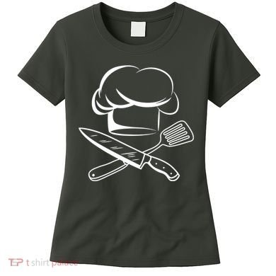 Chef Hat Culinary Sous Chef Cuisine Kitchen Chief Cook Tools Women's T-Shirt