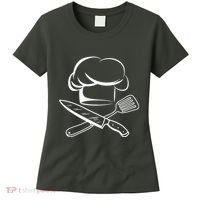 Chef Hat Culinary Sous Chef Cuisine Kitchen Chief Cook Tools Women's T-Shirt thumb 0