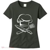 Chef Hat Culinary Sous Chef Cuisine Kitchen Chief Cook Tools Women's T-Shirt thumb 0