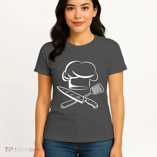 Chef Hat Culinary Sous Chef Cuisine Kitchen Chief Cook Tools Women's T-Shirt