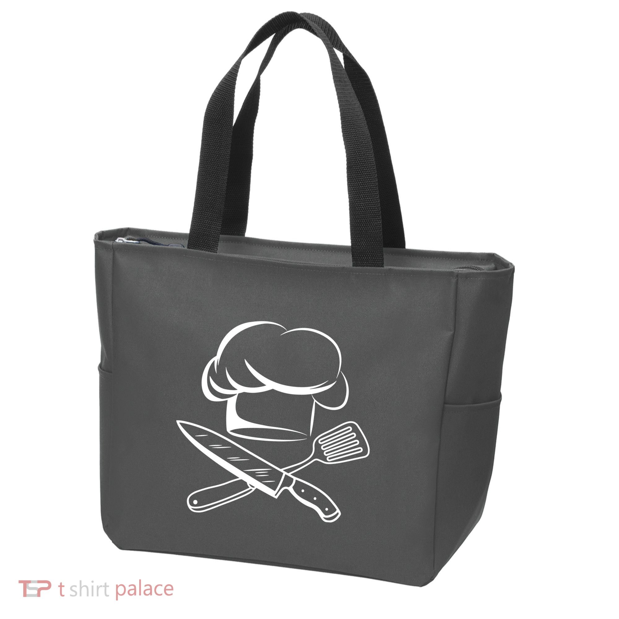 Chef Hat Culinary Sous Chef Cuisine Kitchen Chief Cook Tools Tote Bag