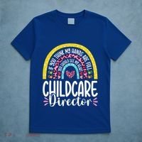 Cute Heart Care Director Daycare Teacher Appreciation Cute Gift T-Shirt thumb 5