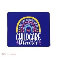 Cute Heart Care Director Daycare Teacher Appreciation Cute Gift Mousepad thumb 0