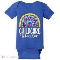 Cute Heart Care Director Daycare Teacher Appreciation Cute Gift Baby Bodysuit thumb 0