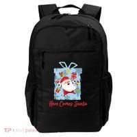 Christmas Here Comes Santa Gift Box Backpack thumb 0