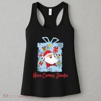 Christmas Here Comes Santa Gift Box Women's Tank Top thumb 3