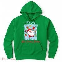 Christmas Here Comes Santa Gift Box Hoodie thumb 0