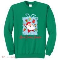 Christmas Here Comes Santa Gift Box Sweatshirt thumb 0
