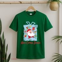 Christmas Here Comes Santa Gift Box T-Shirt thumb 2
