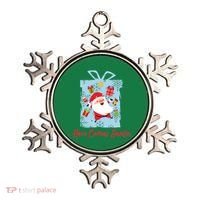 Christmas Here Comes Santa Gift Box Ornament thumb 0