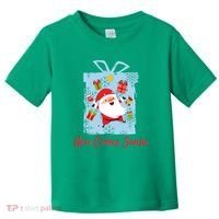 Christmas Here Comes Santa Gift Box Toddler T-Shirt thumb 0