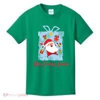 Christmas Here Comes Santa Gift Box Kids T-Shirt thumb 0