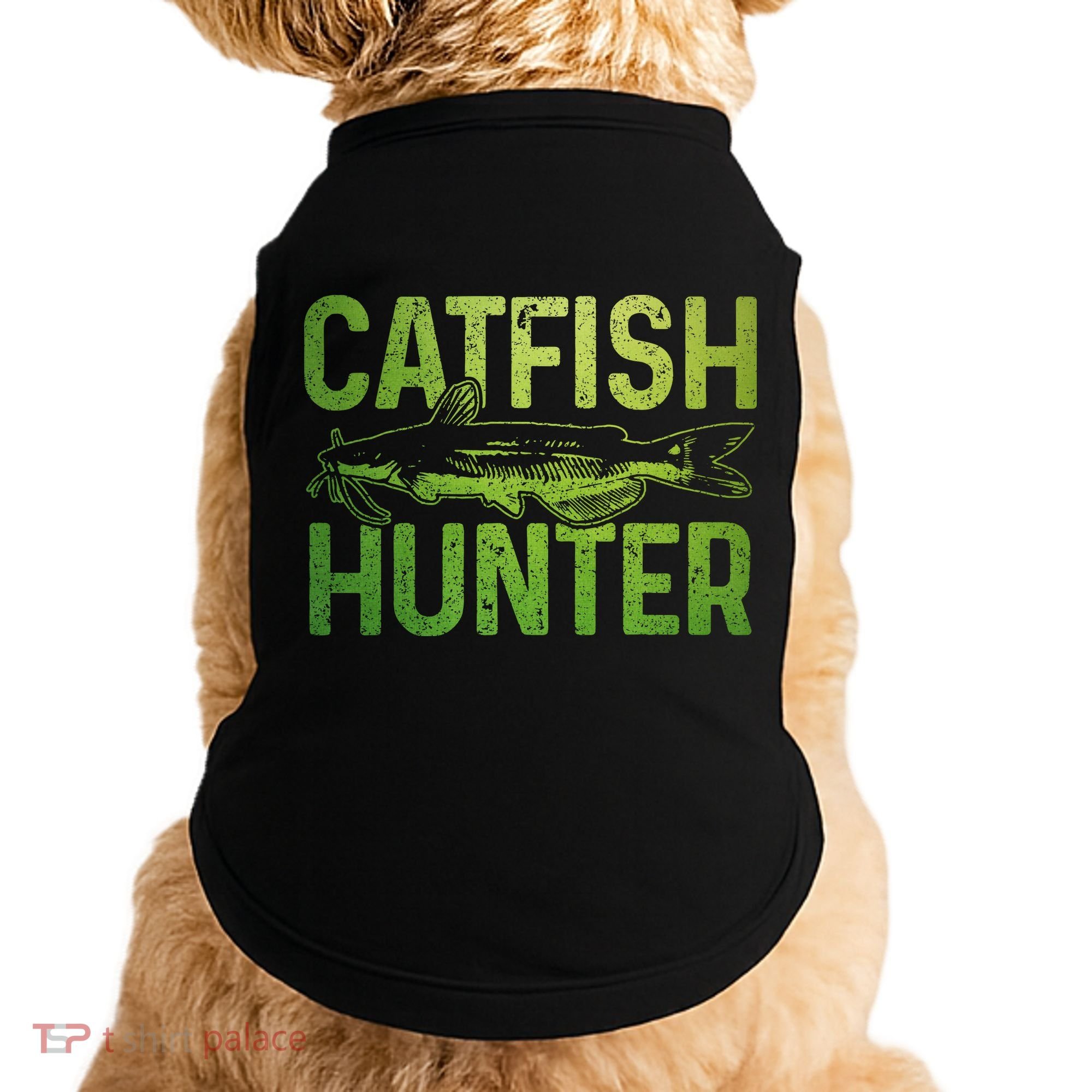 Catfish Hunter Catfishing Fishing Fisherman Gift Doggie Tank