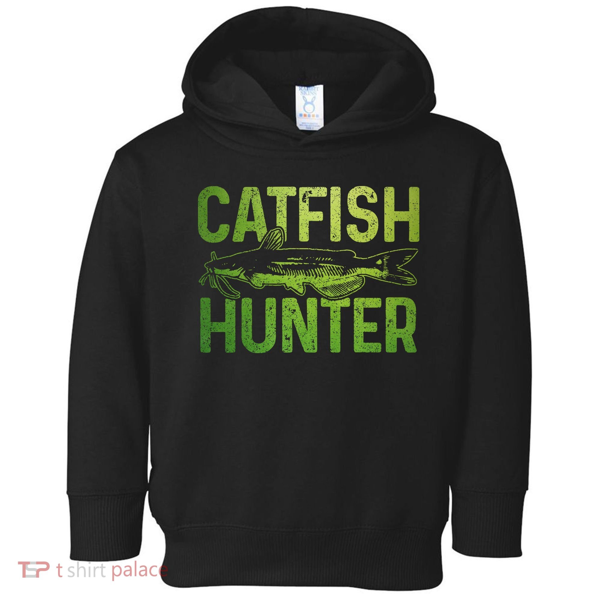 Catfish Hunter Catfishing Fishing Fisherman Gift Toddler Hoodie