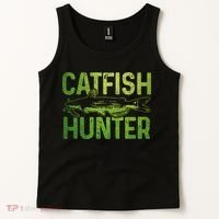 Catfish Hunter Catfishing Fishing Fisherman Gift Tank Top thumb 2
