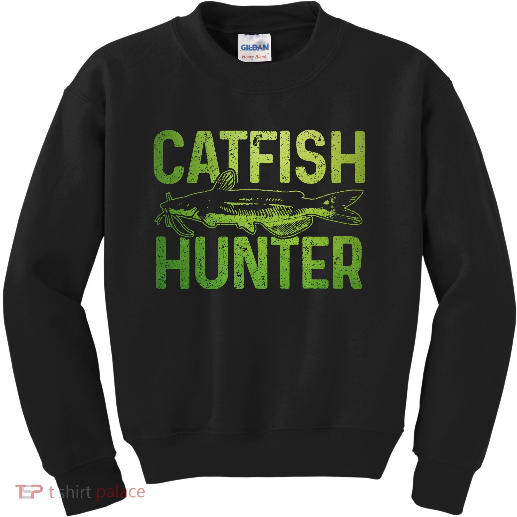 Catfish Hunter Catfishing Fishing Fisherman Gift Kids Sweatshirt