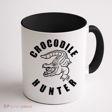 Crocodile Hunter Coffee Mug back