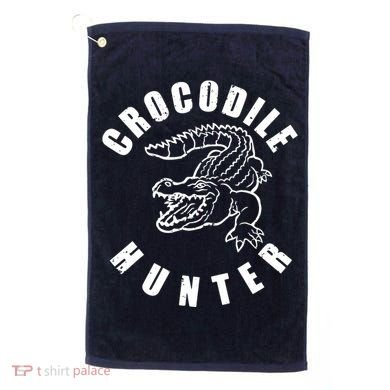 Crocodile Hunter Golf Towel