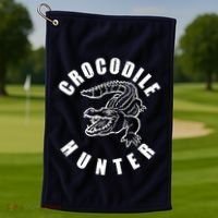 Crocodile Hunter Golf Towel thumb 1