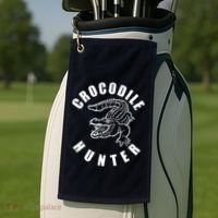 Crocodile Hunter Golf Towel thumb 2