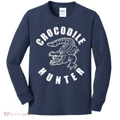 Crocodile Hunter Kids Long Sleeve Shirt