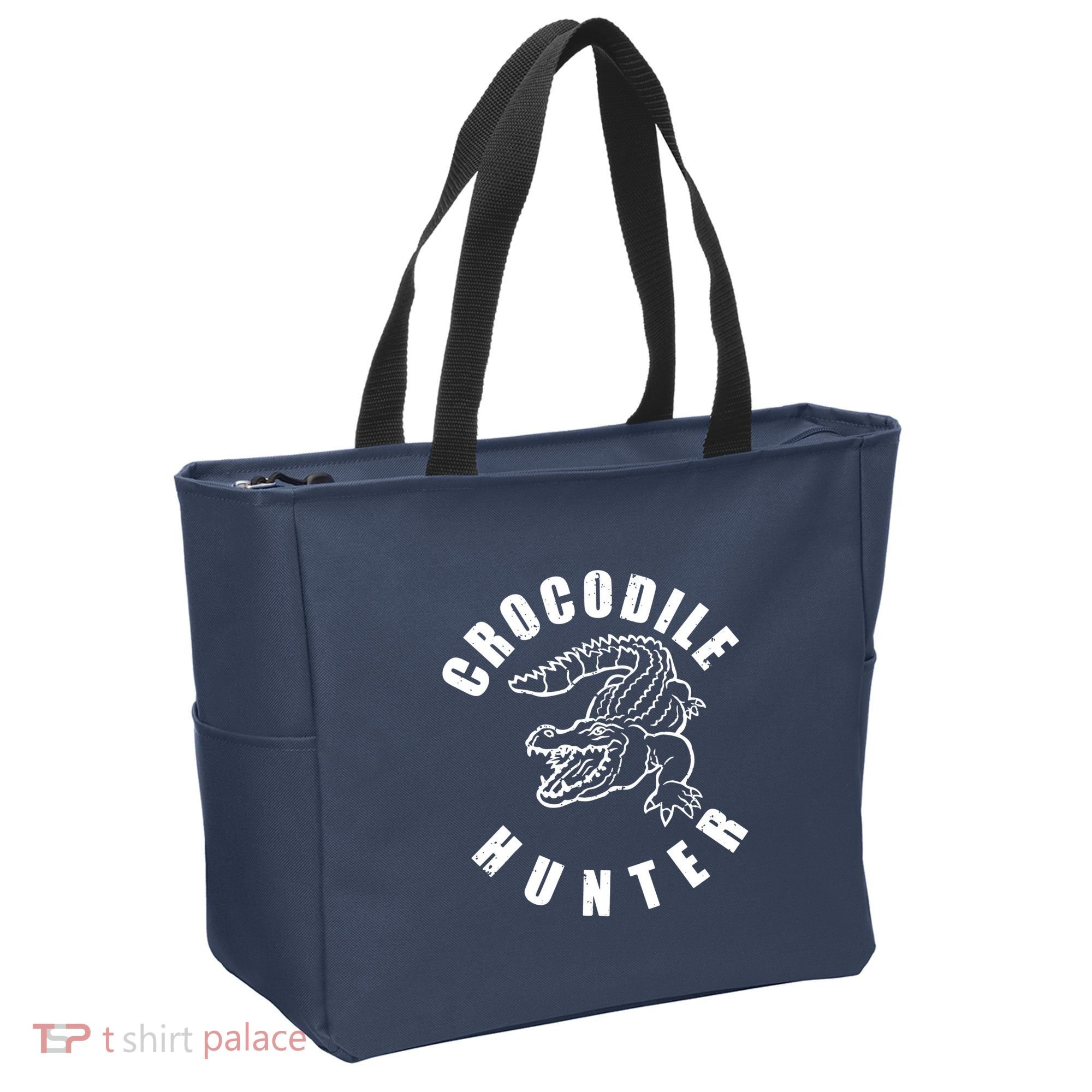 Crocodile Hunter Tote Bag