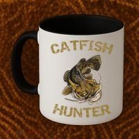 Catfish Hunter Catfish For Catfish Fisherman Coffee Mug thumb 2