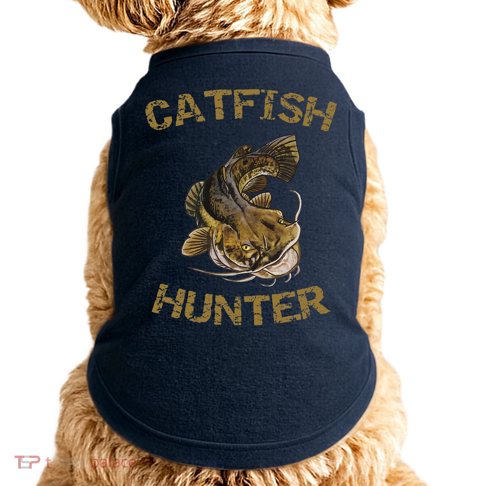 Catfish Hunter Catfish For Catfish Fisherman Doggie Tank