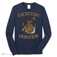 Catfish Hunter Catfish For Catfish Fisherman Long Sleeve Shirt thumb 0