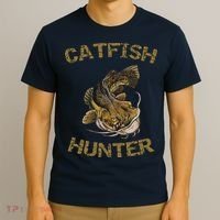 Catfish Hunter Catfish For Catfish Fisherman T-Shirt thumb 3