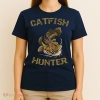 Catfish Hunter Catfish For Catfish Fisherman T-Shirt thumb 4