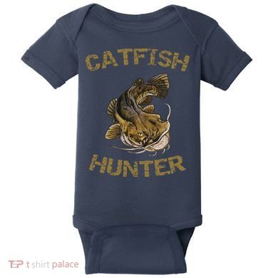 Catfish Hunter Catfish For Catfish Fisherman Baby Bodysuit