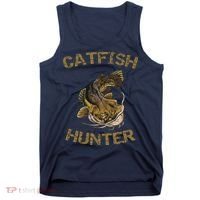 Catfish Hunter Catfish For Catfish Fisherman Tank Top thumb 0