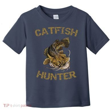 Catfish Hunter Catfish For Catfish Fisherman Toddler T-Shirt