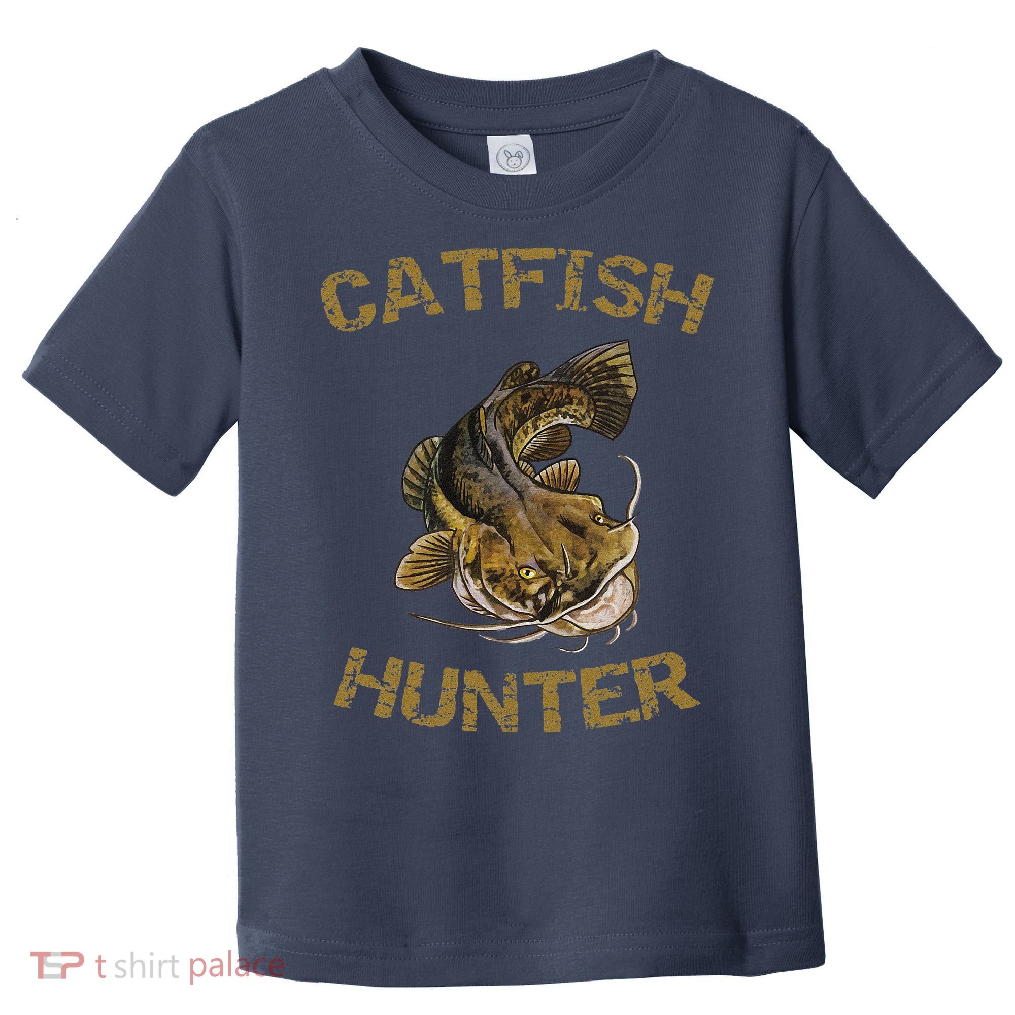 Catfish Hunter Catfish For Catfish Fisherman Toddler T-Shirt