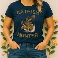 Catfish Hunter Catfish For Catfish Fisherman Women's T-Shirt thumb 2