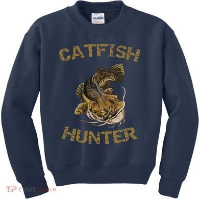 Catfish Hunter Catfish For Catfish Fisherman Kids Sweatshirt