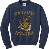 Catfish Hunter Catfish For Catfish Fisherman Kids Sweatshirt thumb 0