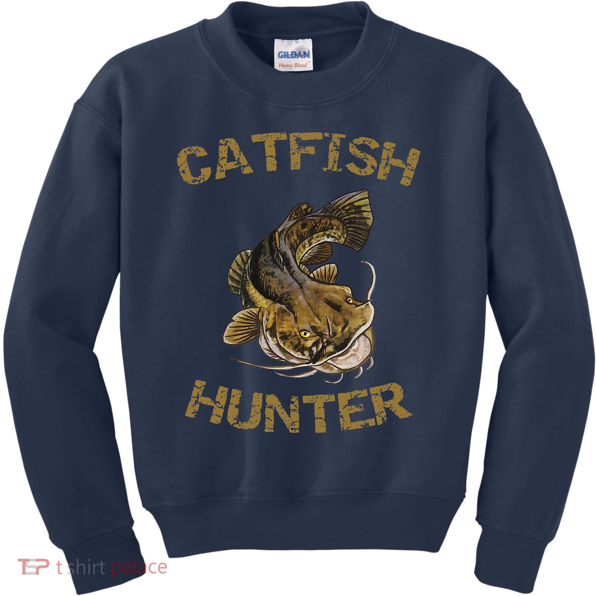 Catfish Hunter Catfish For Catfish Fisherman Kids Sweatshirt