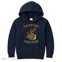 Catfish Hunter Catfish For Catfish Fisherman Kids Hoodie thumb 0