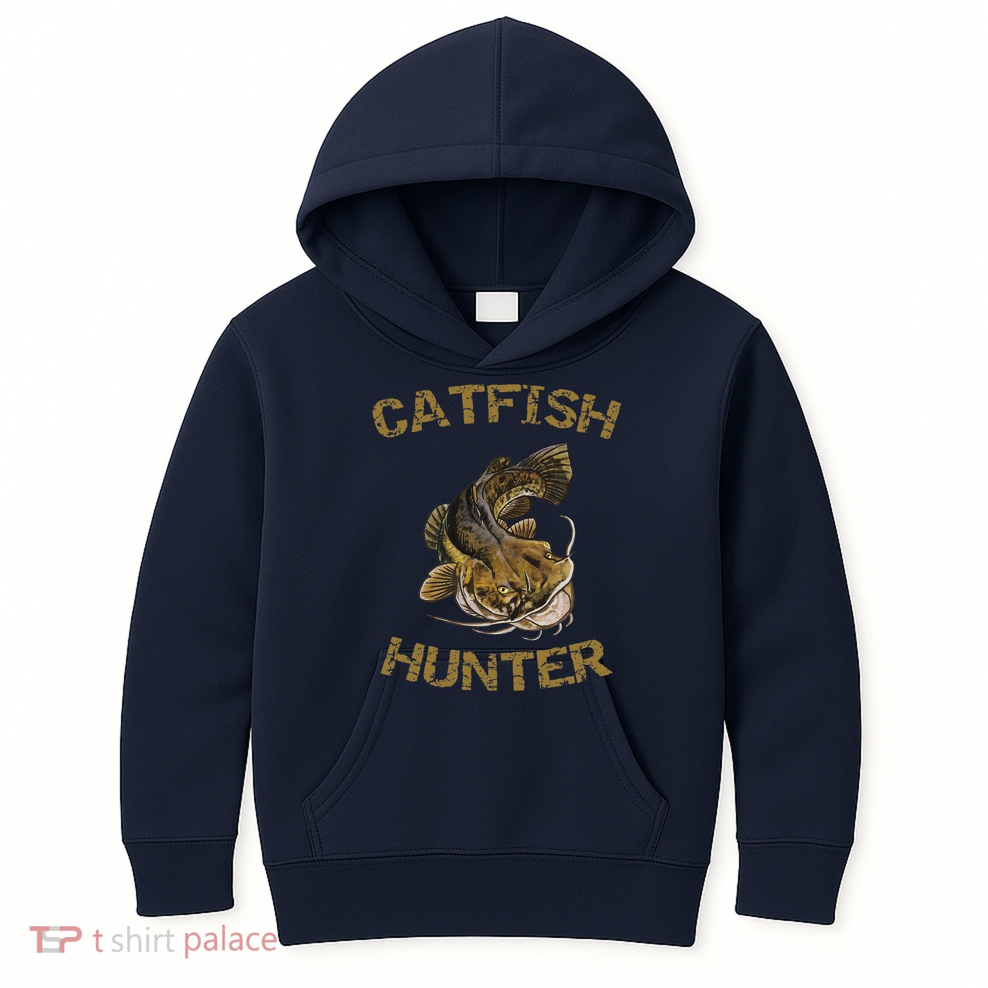 Catfish Hunter Catfish For Catfish Fisherman Kids Hoodie