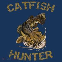 Catfish Hunter Catfish For Catfish Fisherman Kids T-Shirt thumb 4