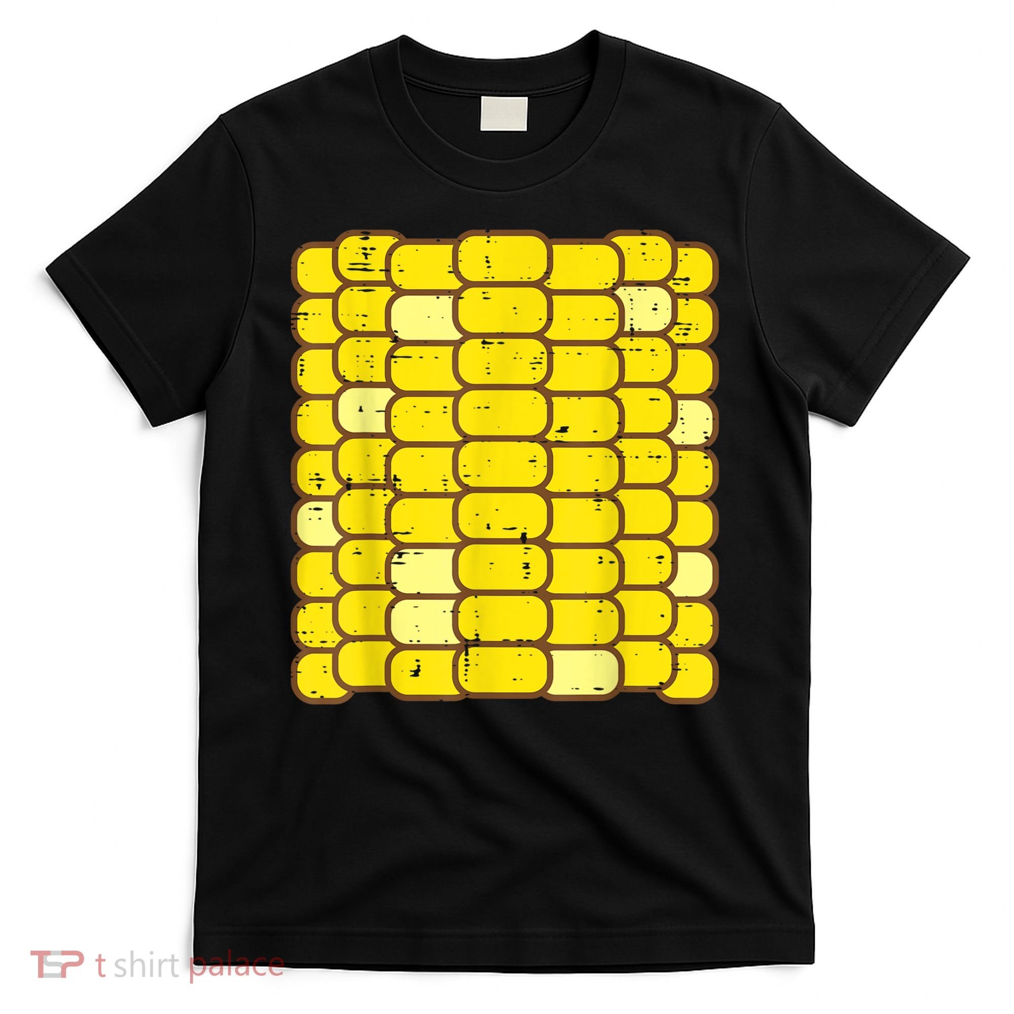 Corn Halloween Costume Funny Foodie Farmer Men Women Kids T-Shirt